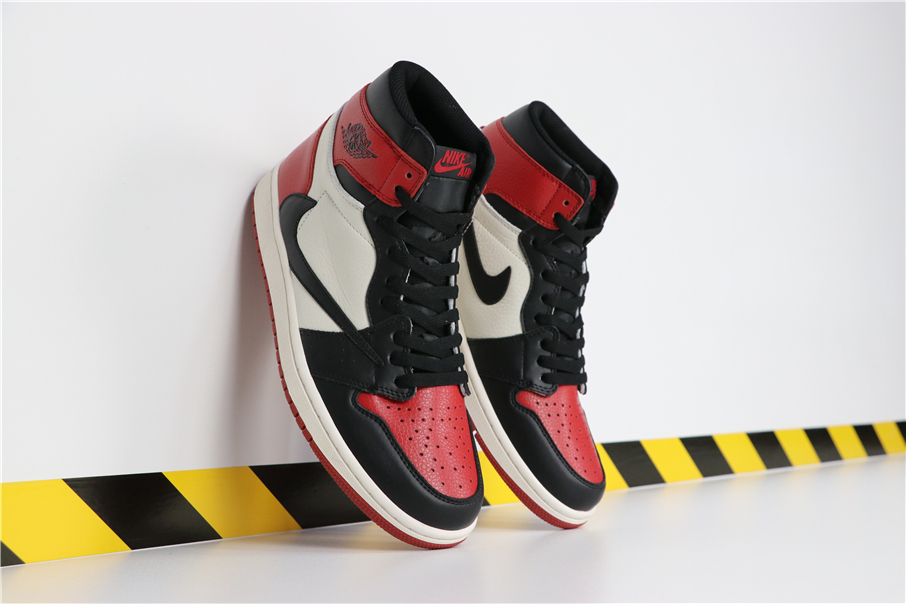 2019 X Air Jordan 1 Black Red White